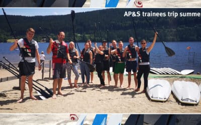 Wet sports, action, fun - The AP&S trainees trip 2019