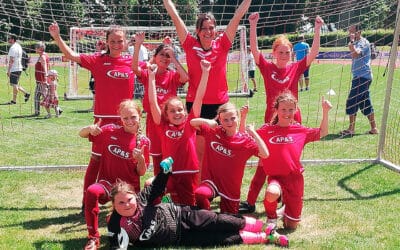 Strong soccer girls