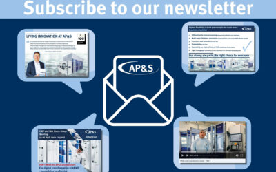 Neu: AP&S Newsletter